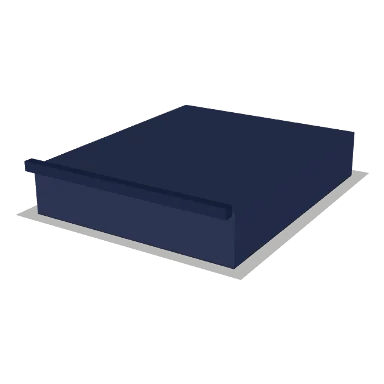 RT21 cabinet in Shaker Navy Blue