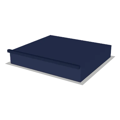 RT27 cabinet in Shaker Navy Blue
