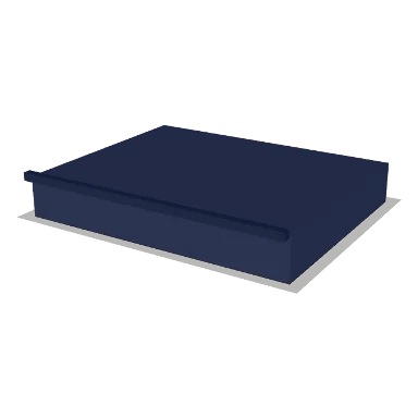 RT30 cabinet in Shaker Navy Blue