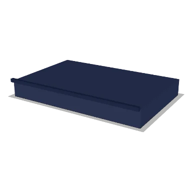 RT36 cabinet in Shaker Navy Blue
