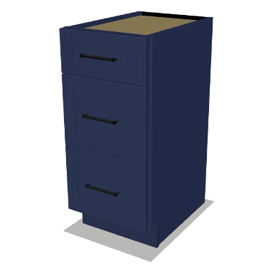 VDB15 cabinet in Shaker Navy Blue