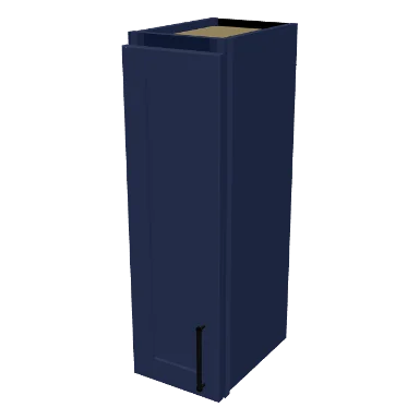 W0930 cabinet in Shaker Navy Blue