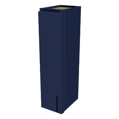 W0936 cabinet in Shaker Navy Blue