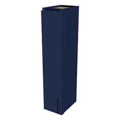W0942 cabinet in Shaker Navy Blue