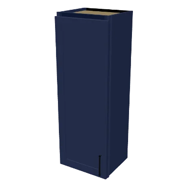 W1542 cabinet in Shaker Navy Blue
