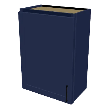 W2130 cabinet in Shaker Navy Blue