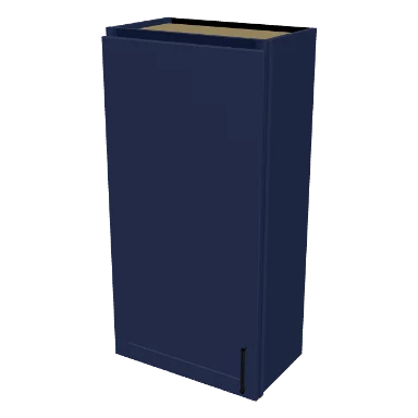 W2142 cabinet in Shaker Navy Blue