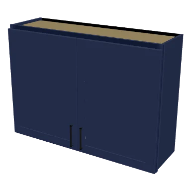 W4230 cabinet in Shaker Navy Blue