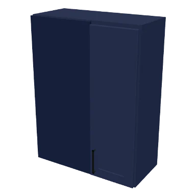 WBC2736 cabinet in Shaker Navy Blue