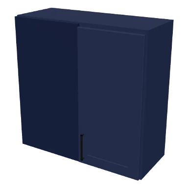 WBC3030 cabinet in Shaker Navy Blue