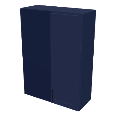 WBC3042 cabinet in Shaker Navy Blue