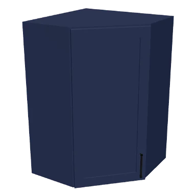 WDC2436 cabinet in Shaker Navy Blue