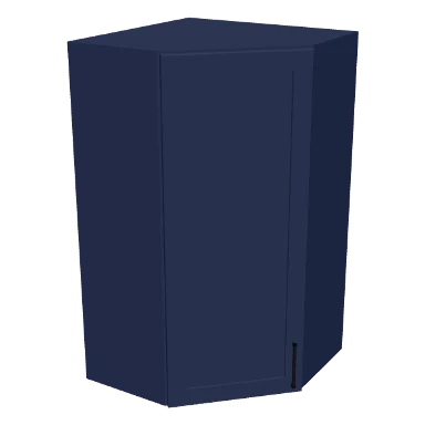 WDC2442 cabinet in Shaker Navy Blue