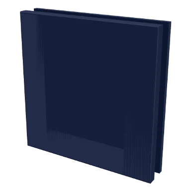 WEDP12 cabinet in Shaker Navy Blue