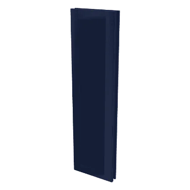 WEDP42 cabinet in Shaker Navy Blue