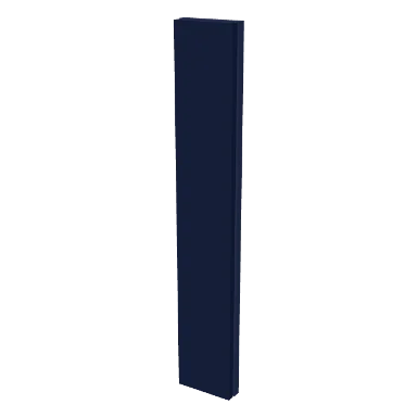 WF636 cabinet in Shaker Navy Blue