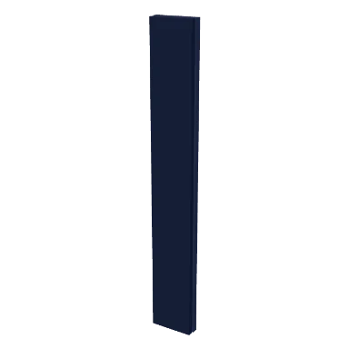 WF642 cabinet in Shaker Navy Blue