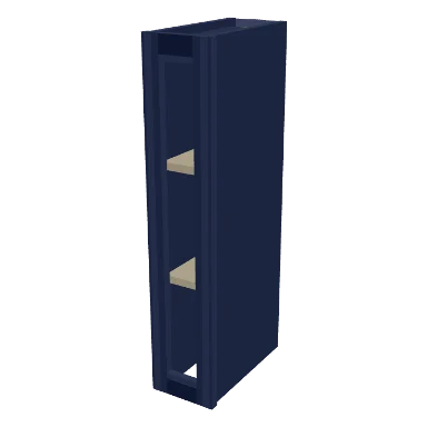 WOES0630 cabinet in Shaker Navy Blue