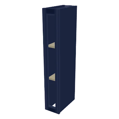 WOES0636 cabinet in Shaker Navy Blue
