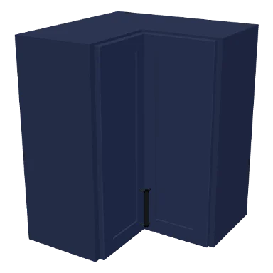 WPC2430 cabinet in Shaker Navy Blue