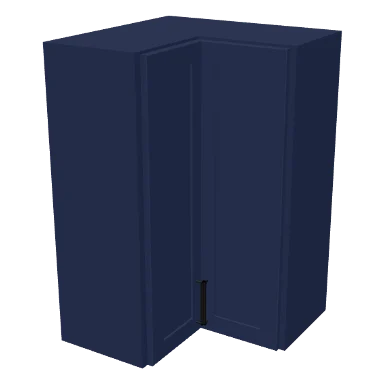 WPC2436 cabinet in Shaker Navy Blue