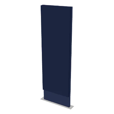 WSV36 cabinet in Shaker Navy Blue