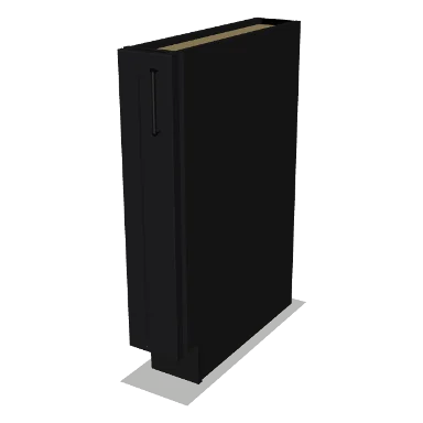 B06SR cabinet in Shaker Black