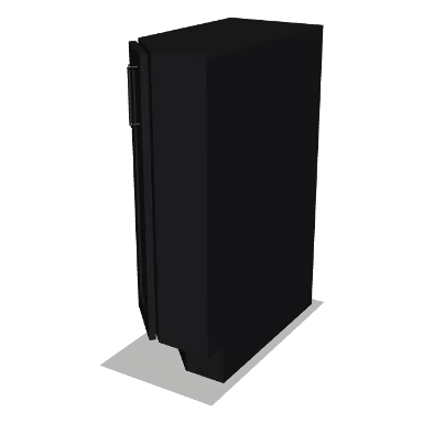 BAE12L cabinet in Shaker Black