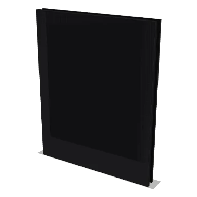 BEDP cabinet in Shaker Black