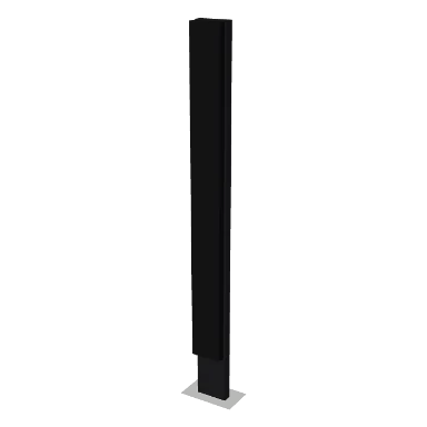 BF3 cabinet in Shaker Black