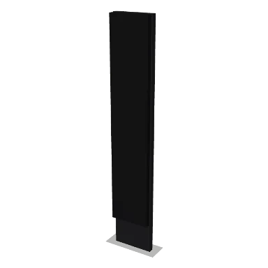 BF6 cabinet in Shaker Black