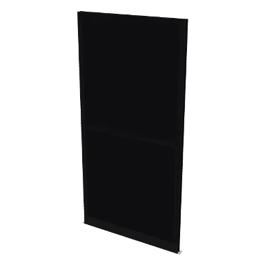 BP4896.75 cabinet in Shaker Black