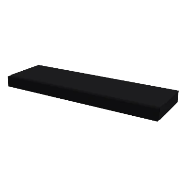 FLS36-W cabinet in Shaker Black