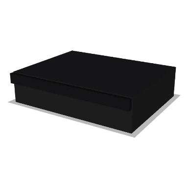 OC33D-TOP cabinet in Shaker Black