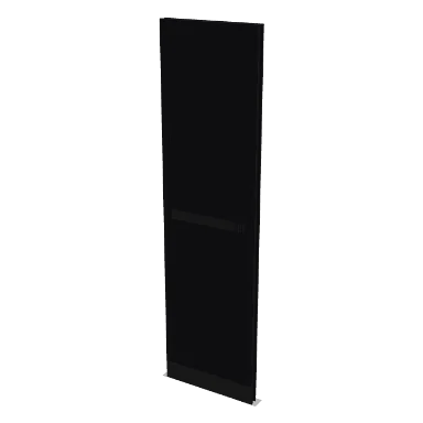 TEDP2490 cabinet in Shaker Black