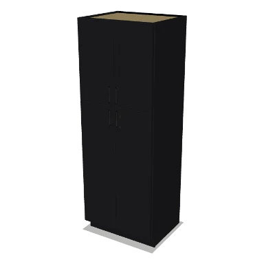 TP308424 cabinet in Shaker Black