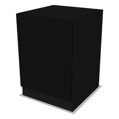 TUK cabinet in Shaker Black