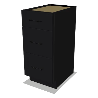 VDB15 cabinet in Shaker Black