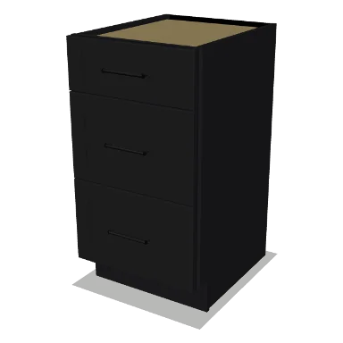 VDB18 cabinet in Shaker Black