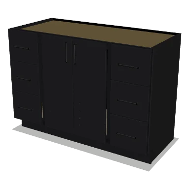 VSDB48 cabinet in Shaker Black