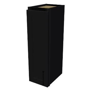 W0930 cabinet in Shaker Black