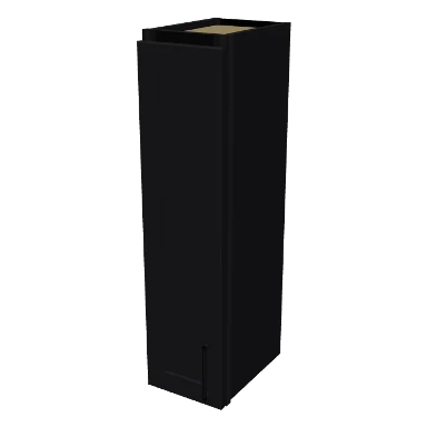 W0936 cabinet in Shaker Black