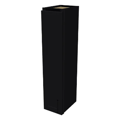 W0942 cabinet in Shaker Black