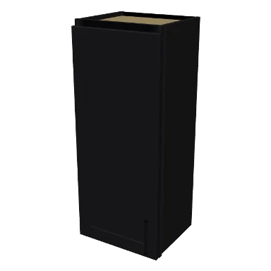 W1536 cabinet in Shaker Black