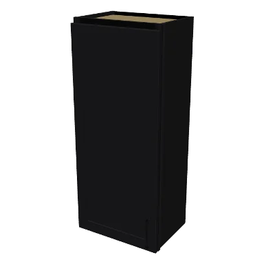 W1842 cabinet in Shaker Black