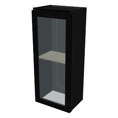 W1842GD cabinet in Shaker Black