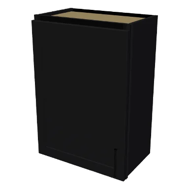 W2130 cabinet in Shaker Black