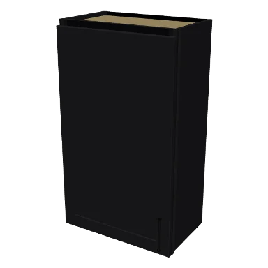 W2136 cabinet in Shaker Black