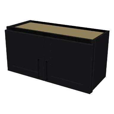 W3015 cabinet in Shaker Black