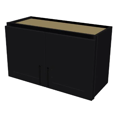 W3018 cabinet in Shaker Black